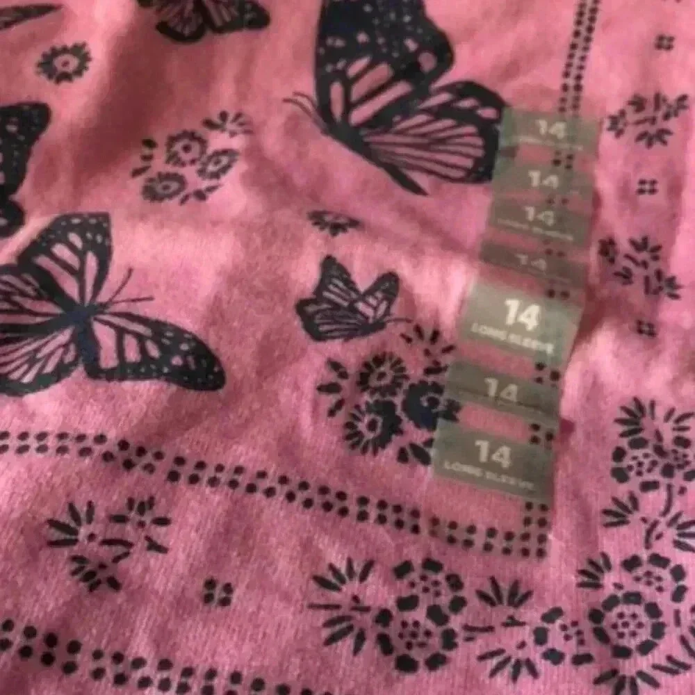 Oshkosh Long Sleeve Butterfly Child 14